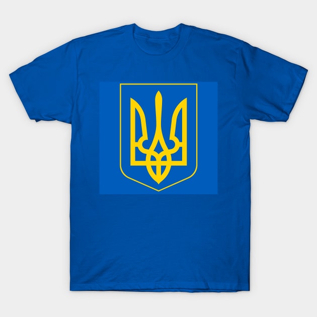 Ukraine Trident T-Shirt by Scar